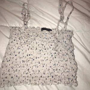 Brandy Melville ruched tank top!